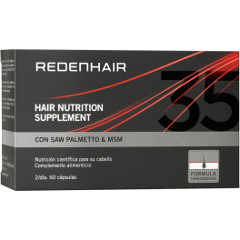 Redenhair Hair Regenerator Nutrition Supplement 60 Cápsulas Unisex - Tratamiento Anticaída de Cabello - Estimulador Crecepelo -