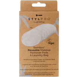 Stylideas Stylpro Bamboo Remover Pads Lote 17 Piezas Mujer