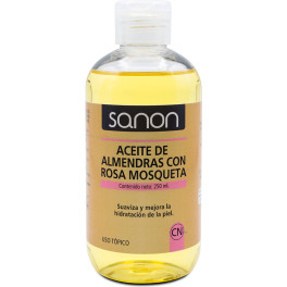 Sanon Aceite De Almendras Con Rosa Mosqueta 250 Ml Unisex