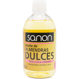 Sanon Aceite De Almendras Dulces 500 Ml Unisex