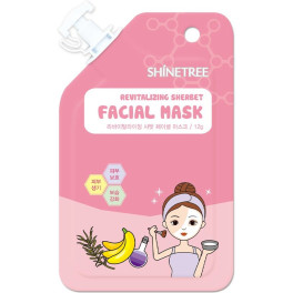 Shinetree Sherbet Máscara Facial Revitalizante 12 Gr Unissex