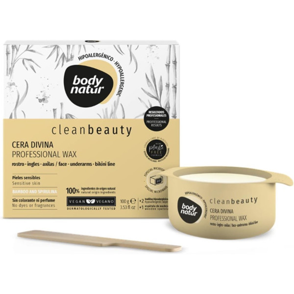 Body Natur Clean Beauty Cera Divina Profesional Wax 100 Ml Unisex