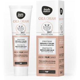 Body Natur Cica Cream Protege Repara Y Calma Tras El Uso De Mascarilla Unisex