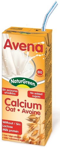 NaturGreen Bebida de Avena Calcio Bio 200 ml NaturGreen Bebida de Avena Calcio Bio 200 ml