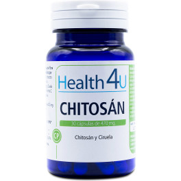 H4u Chitosán 30 Cápsulas De 470 Mg Unisex