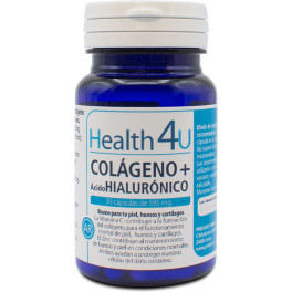 H4u Colágeno + ácido Hialurónico 30 Cápsulas De 595 Mg Unisex