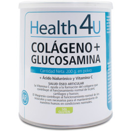 H4u Colágeno + Glucosamina En Polvo 200 G Unisex