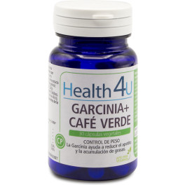H4u Garcinia + Café Verde 30 Cápsulas Vegetales De 820 Mg Unisex
