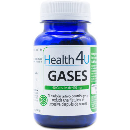 H4u Gases 60 Cápsulas De 470 Mg Unisex