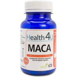 H4u Maca 60 Comprimidos De 500 Mg Unisex