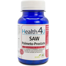 H4u Saw Palmeto-prostate 60 Comprimidos De 600 Mg Unisex