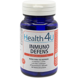 H4u Inmuno Defens 30 Cápsulas De 515 Mg Unisex