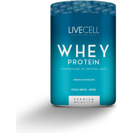 Livecell Whey Protein Concentrado Chocolate 300 Gr Unisex