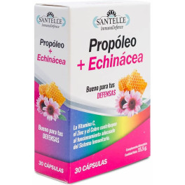 Santelle Inmunodefence Propóleo + Echinacea 30 Cápsulas De 515 Mg Unisex