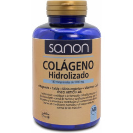 Sanon Colágeno Hidrolizado 180 Comprimidos De 1000 Mg Unisex