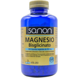 Sanon Magnesio Bisglicinato 300 Cápsulas Vegetales De 550 Mg Unisex