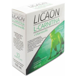 Sanon Sport Licaon L-carnitina + Vitamina B6 10 Ampollas De Unisex