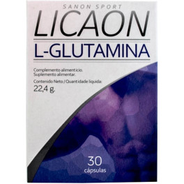 Sanon Sport Licaon L-glutamina 30 Cápsulas De 745 Mg Unisex