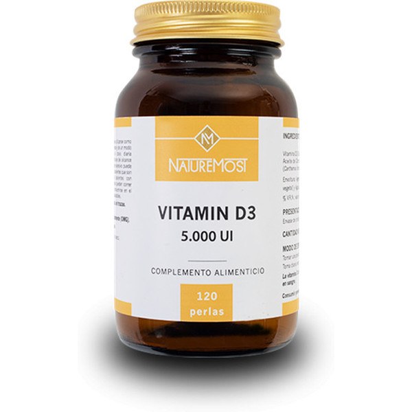 Naturemost Vitamina D3 5.000 U.i. 125 Mcg 120 Perlas