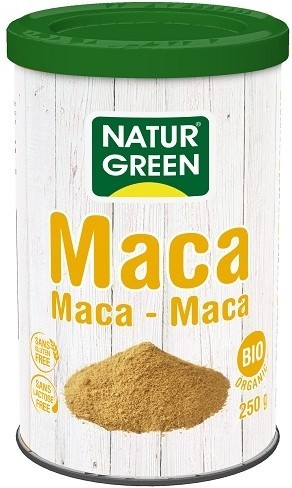 NaturGreen Maca andina en polvo Bio 250 gr NaturGreen Maca andina en polvo Bio 250 gr