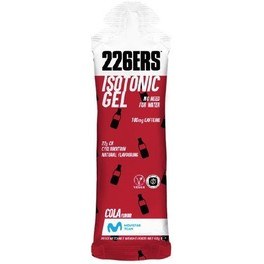 226ERS ISOTONIC GEL 1 gel x 60 Ml: Isotonic Energy Gel - Sem Glúten - Vegan - Com Ciclodextrina - 100mg Cafeína - Sabores Naturais e Stevia - Verdadeiramente Isotônico