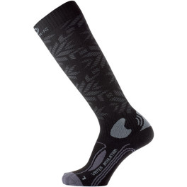 Therm-ic Calcetines Winter Insulation Snowflakes  Unisex Negro