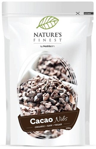 Nutrisslim Nature´s Finest Bio Nibs de Cacao 250 gr Nutrisslim Nature´s Finest Bio Nibs de Cacao 250 gr