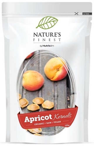 Nutrisslim Nature´s Finest Bio Semillas de Albaricoque 125 gr Nutrisslim Nature´s Finest Bio Semillas de Albaricoque 125 gr