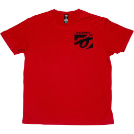 Race Face Camiseta 8 Bit Pocket Rojo