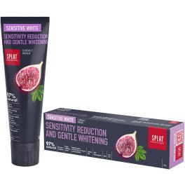 Splat Sensitive creme dental branco 125 gr unissex