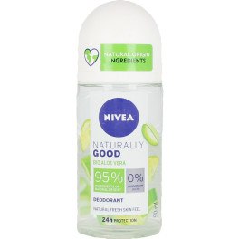 Nivea Naturally Good Desodorante Aloe Vera Roll-on 50ml Unissex