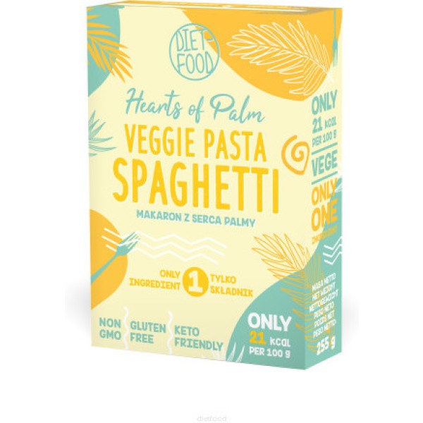 Diet Food Pasta Vegana Caja Spaguetti 220g