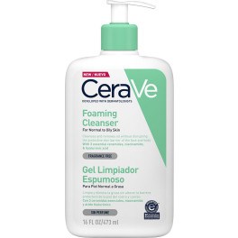 Cerave Foaming Cleanser For Normal To Oily Skin 473 Ml Mujer
