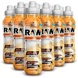 Raw Pack 12 Bebidas Isotónicas - Sabor Naranja & Mango