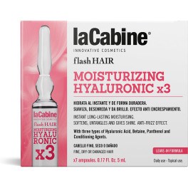 La Cabine Flash Hair Hidratante Hyalurónico 7 X 5 Ml                   Unisex