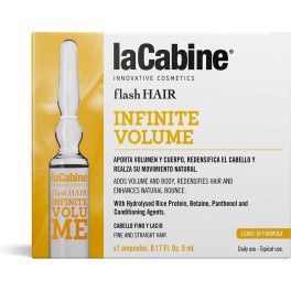 La Cabine Flash Hair Infinite Volume  7 X 5 Ml                         Unisex