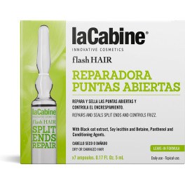 La Cabine Flash Hair Reapair pontas duplas 7 x 5 ml unissex