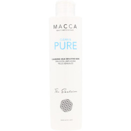 Macca Clean & Pure Cleansing Milk Sensitive Skin 200 Ml Unisex