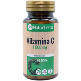 Naturtierra Vitamina C 30 Comprimidos Unisex