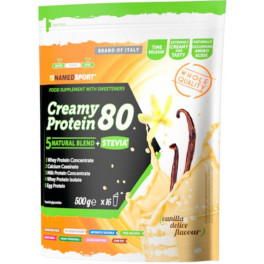 Namedsport Proteinas Creamy Protein 80 Antes/despues Vainilla 500 G