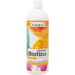 Drasanvi Biotina E Aloe Vera Shampoo - Cabelos Secos E Desembaraçados 1000 ml