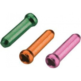 Jagwire Terminal Cable Cambio/freno Verde-naranja-rosa 90 Pcs