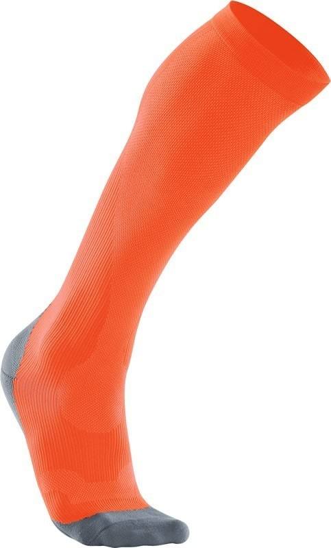 Calcetines 2XU Compression Performance Run Sock NARANJA-GRIS HOMBRE Calcetines 2XU Compression Performance Run Sock NARANJA-GRIS HOMBRE