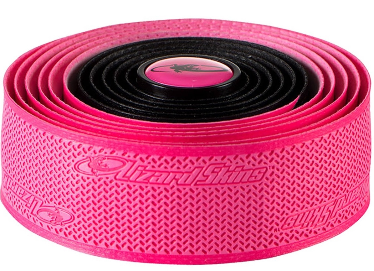 Lizard Skins Cinta de Manillar 2.5 mm Dual Negro/Neon Rosa Lizard Skins Cinta de Manillar 2.5 mm Dual Negro/Neon Rosa