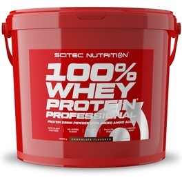 Scitec Nutrition 100% Whey Protein Professional 5 Kg - Verbeterde formule zonder gluten of suikers