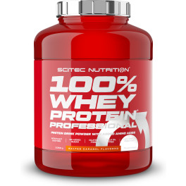 Scitec Nutrition 100% Whey Protein Professional 2.35 Kg - Formule améliorée sans gluten et sans sucre