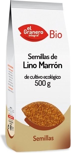 El Granero Integral Semillas de Lino Marrón Bio 500 gr El Granero Integral Semillas de Lino Marrón Bio 500 gr
