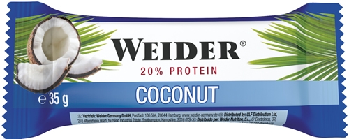 Weider 20% Protein Bar 1 barrita x 35 gr Weider 20% Protein Bar 1 barrita x 35 gr