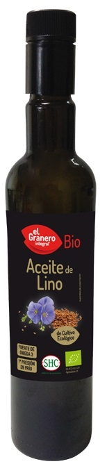 El Granero Integral Aceite de Lino Bio 1ª Presión 500 ml El Granero Integral Aceite de Lino Bio 1ª Presión 500 ml