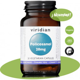 Viridian Policosanol 20 Mg 30 Vcaps